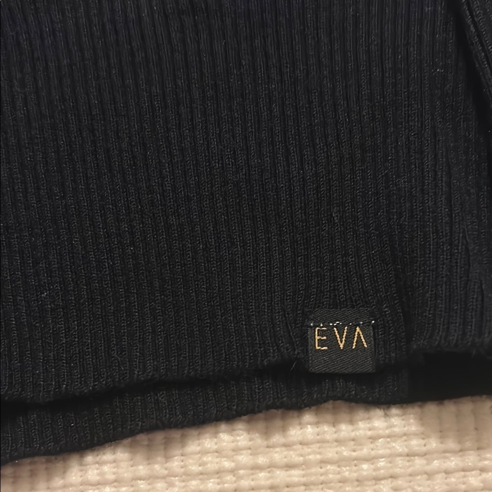 EVA Miller Black and White Animal Print Sweater 100% Cotton. Never worn - Picture 6 of 6